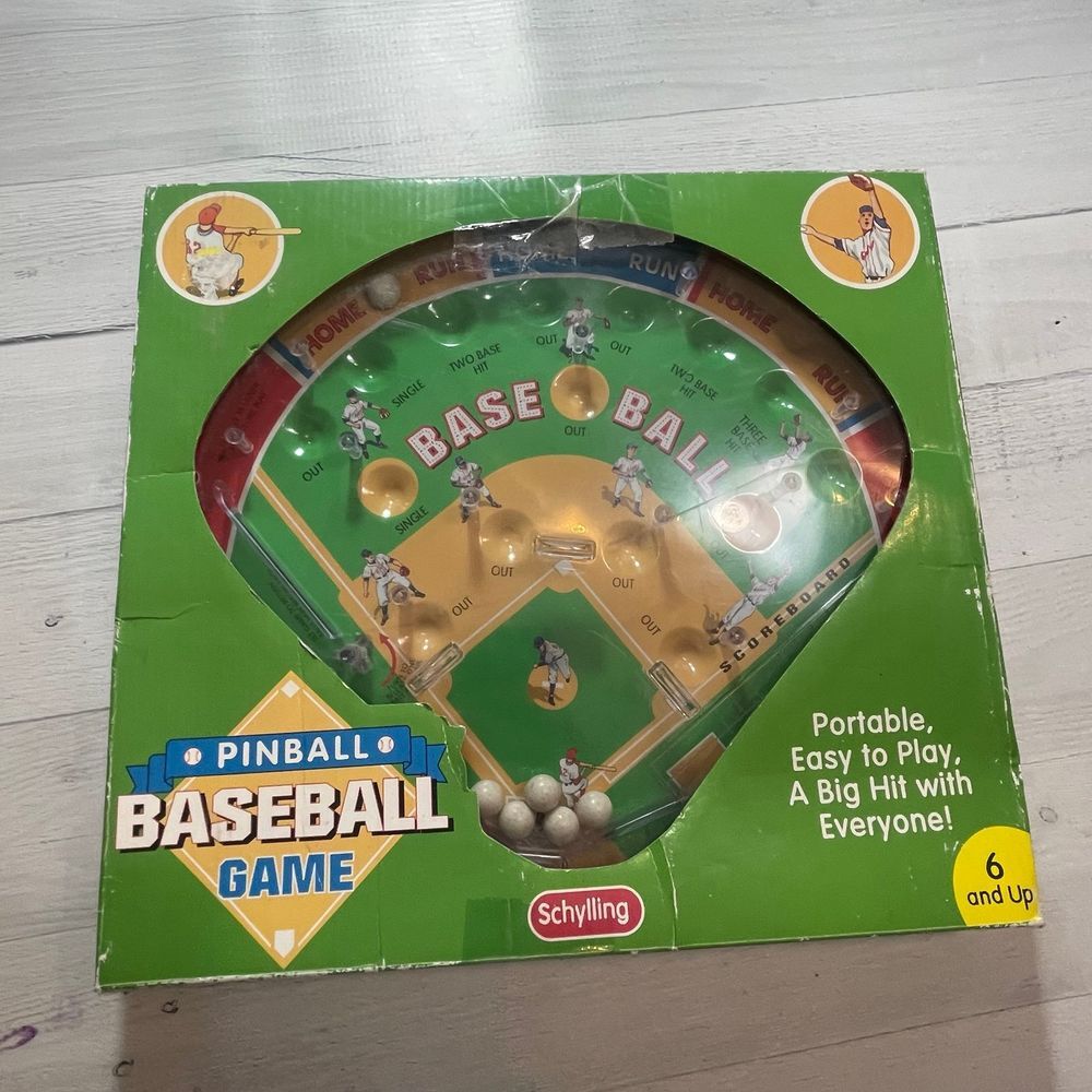 Schylling‎ pinball baseball game